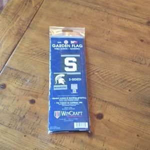 Michigan State Spartans garden flag